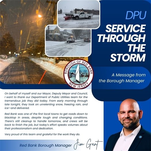 Blue Graphic with Borough Manager’s Message 