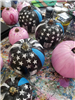 Painted pumpkins