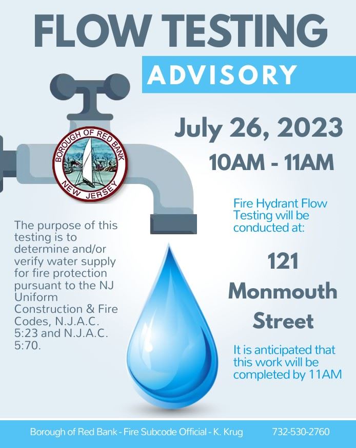 Water Flow Testing Post
