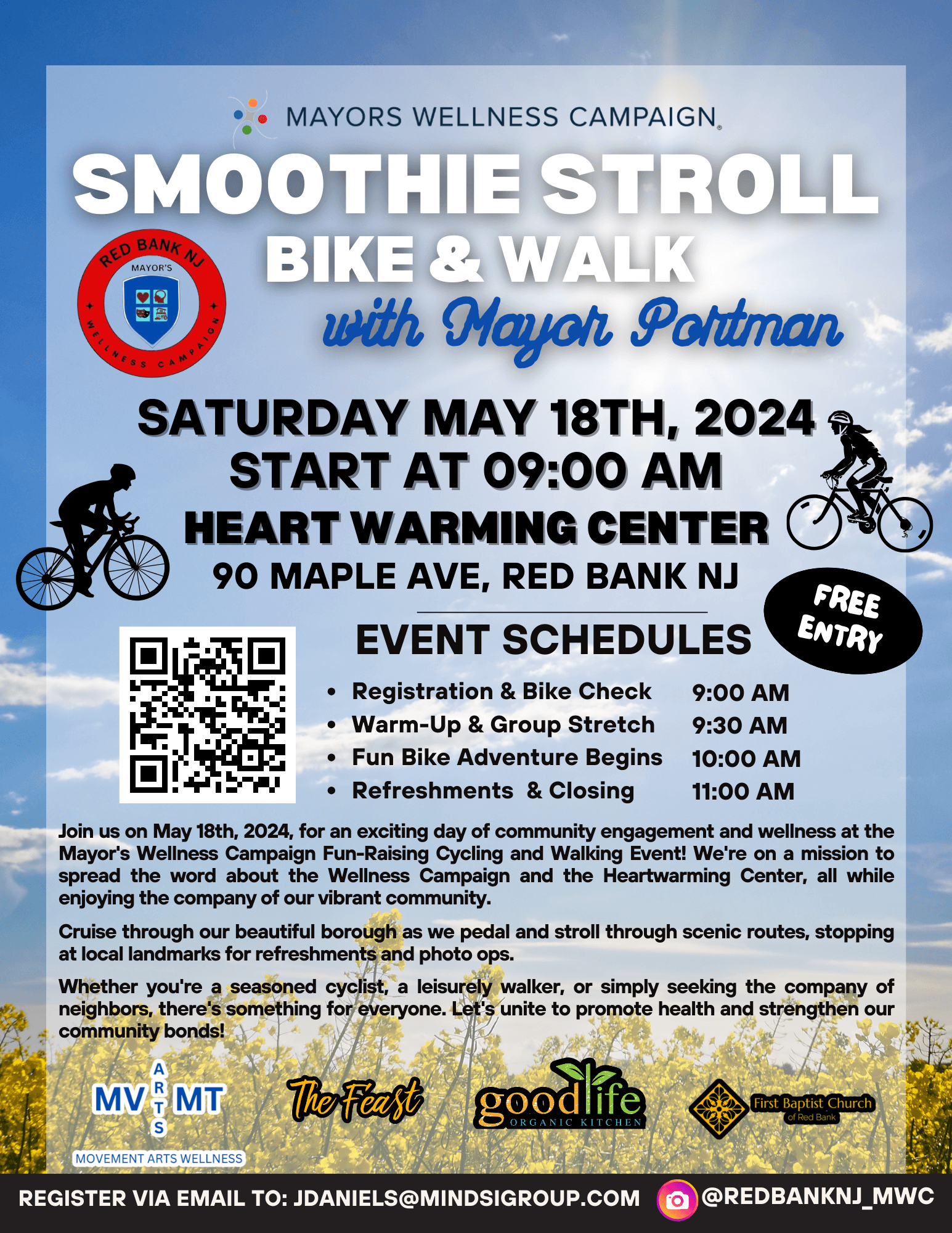 Smoothie Stroll Official Flyer 