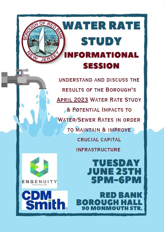 Join us for the Water Rate Study Informational Session
