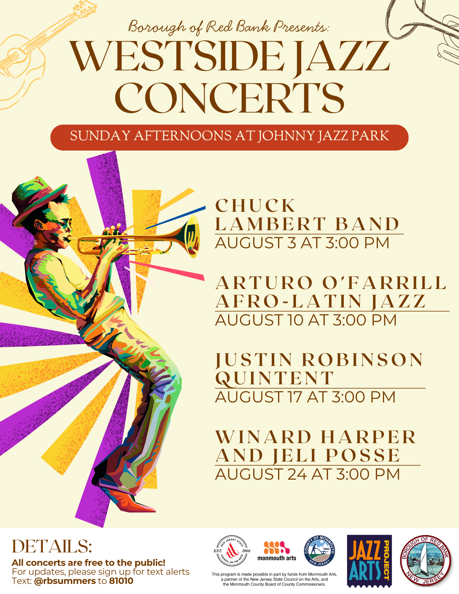 Westside Jazz Flyer 2025